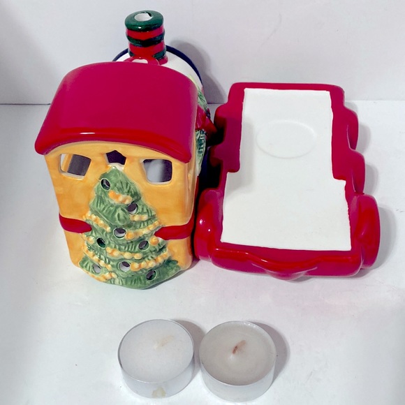 Pfaltzgraff 2000 Christmas Train Luminary Candle Holder NWOB! - Picture 9 of 13